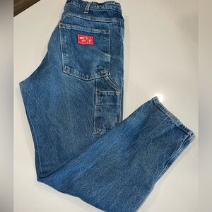 Wild Ass Vintage Workwear Blue Denim Jeans